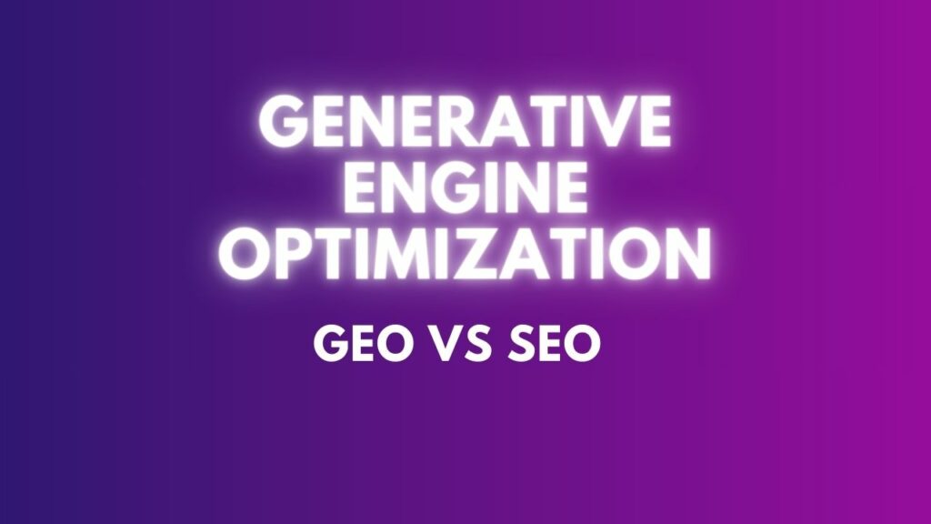 GEO VS SEO
