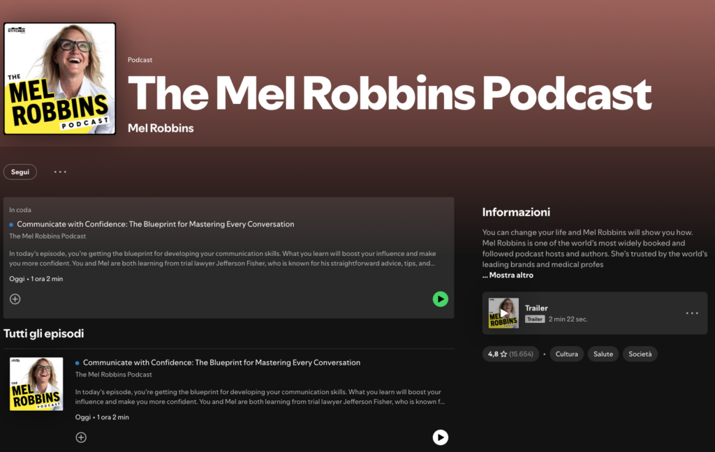 Mel Robbins Podcast,